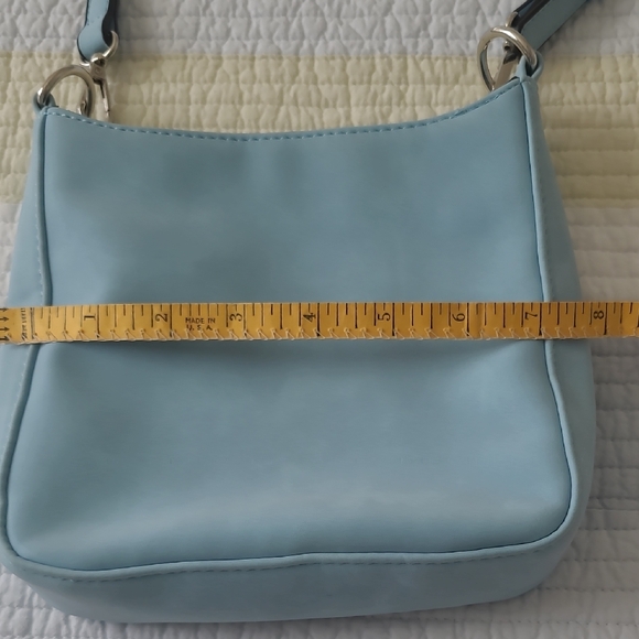 Elegant Sky Blue Crossbody Bag - Picture 7 of 11